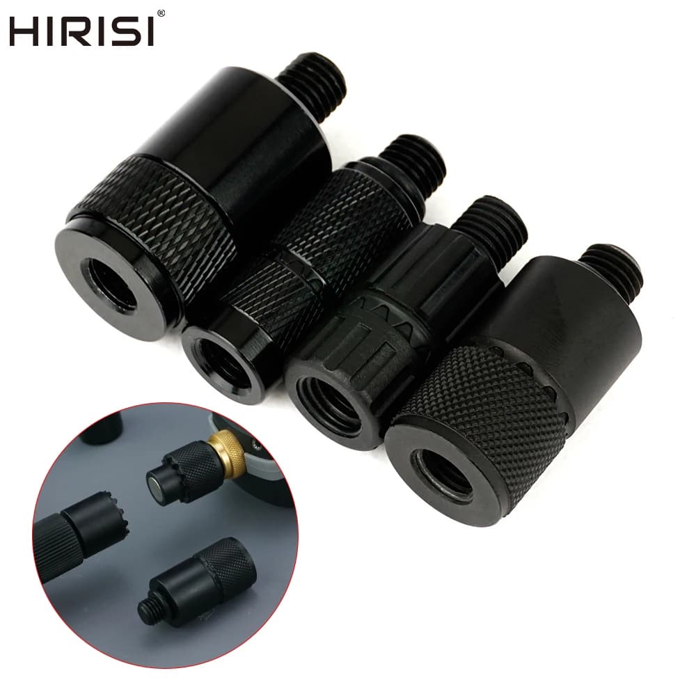Hirisi quick change connector for carp fishing heads, rod pod, fishing pins and fishing accessories