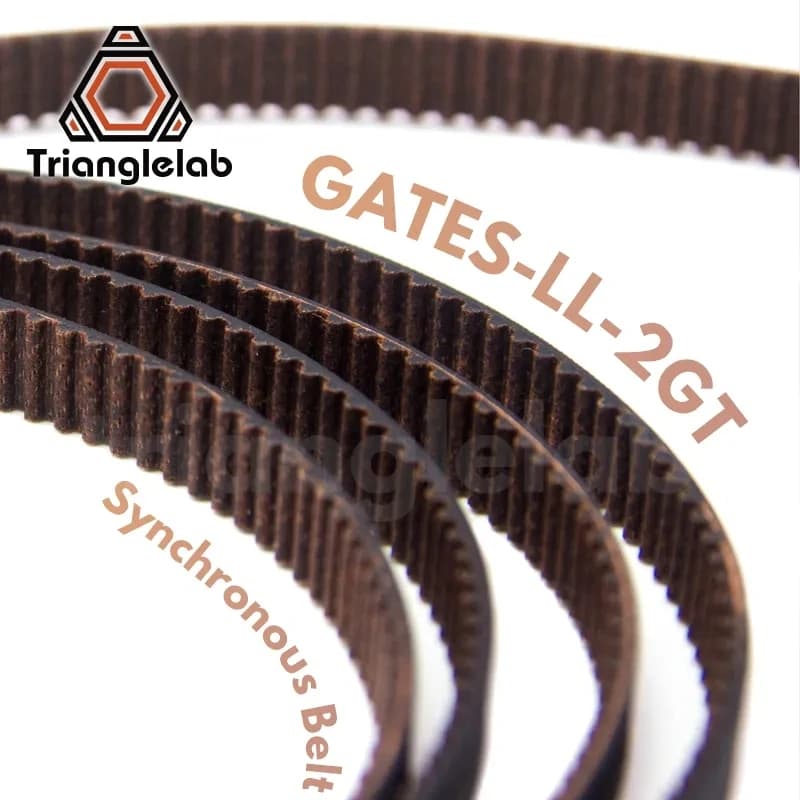 R trianglelab Gates 2GT belt synchronous belt toothed width 6MM 9MM wear resistance GT2 for 3D printer Ender3 cr10 Anet