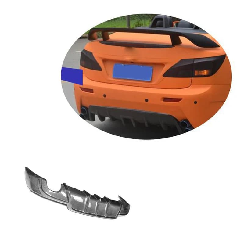 Suitable for 2013-2016 Lexus IS-F, Carbon Fiber Rear Lip Diffuser