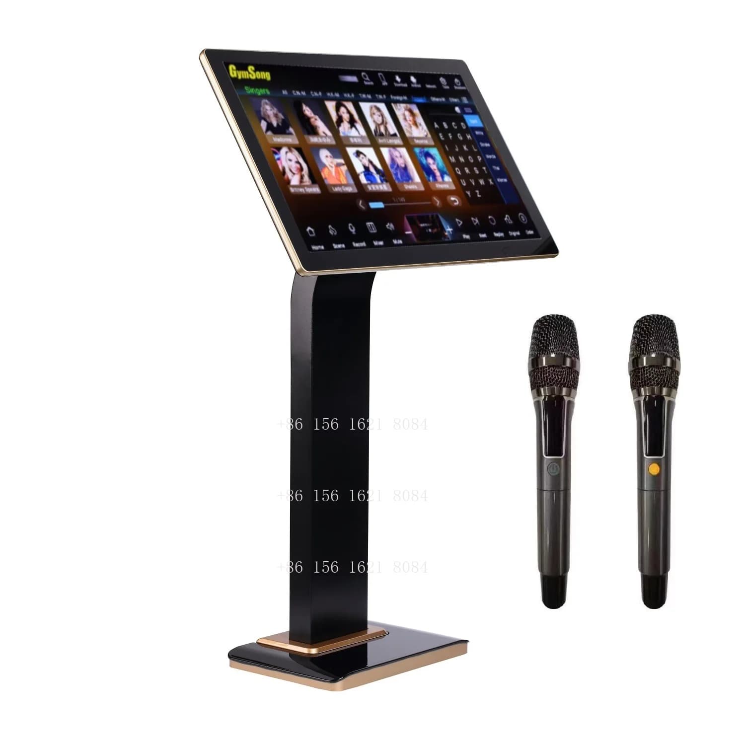 GymSong 21.5 4t House Party Karaoke Machine Set Features Music Player for KTV KJ Service