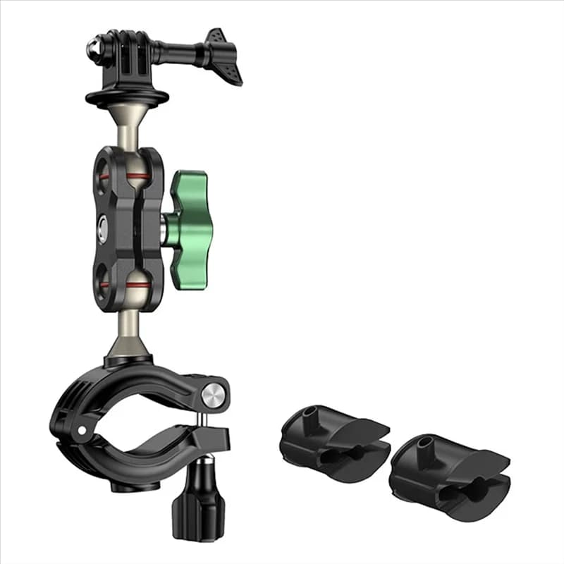 A10R Bike Brace for Motorcycle Magic Arm with Double Ball Head for Accessories for Action Camera Parts Gopro 12