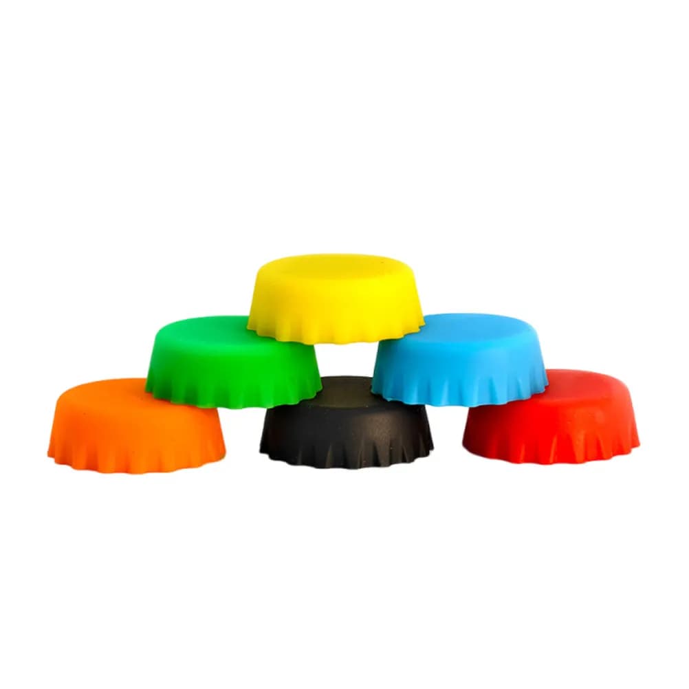 Set di 6 Ciotole per Alimentazione Animali Domestici in Silicone, Antiscivolo con Bordo Largo per Rettili, Piatto per Cibo e Acqua, Ciotola per Geco, Tartaruga, Lucertola, Uso in Terrario