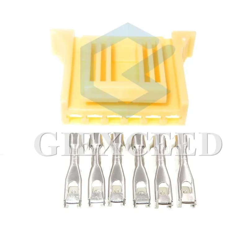 2 Sets 6 Pin Gasoline Oil Pump Plug Electrical Wire Plug Female Socket AC Assembly For Land Rover/Range Rover