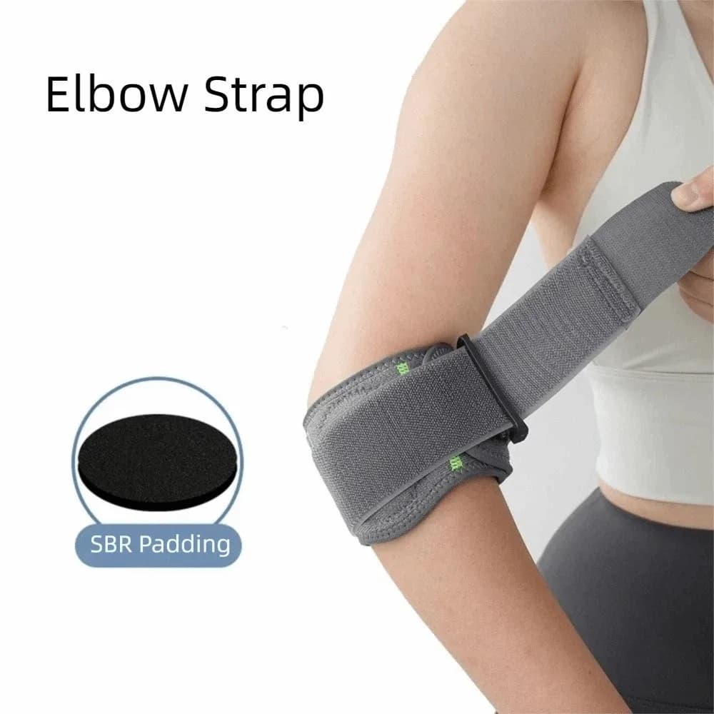 Compression Elbow Strap Elbow Protection Breathable Support Elbow Pads Forearm Arm Strap Tennis Elbow Brace Golf Ball