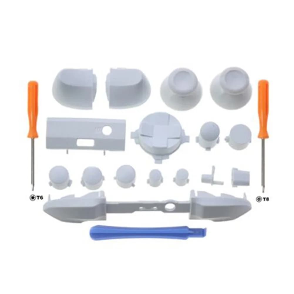 Sostituisci tasti personalizzati Set completo di pulsanti per accessori controller Xbox Series XS Set completo di colori fai-da-te Parti di riparazione del gamepad