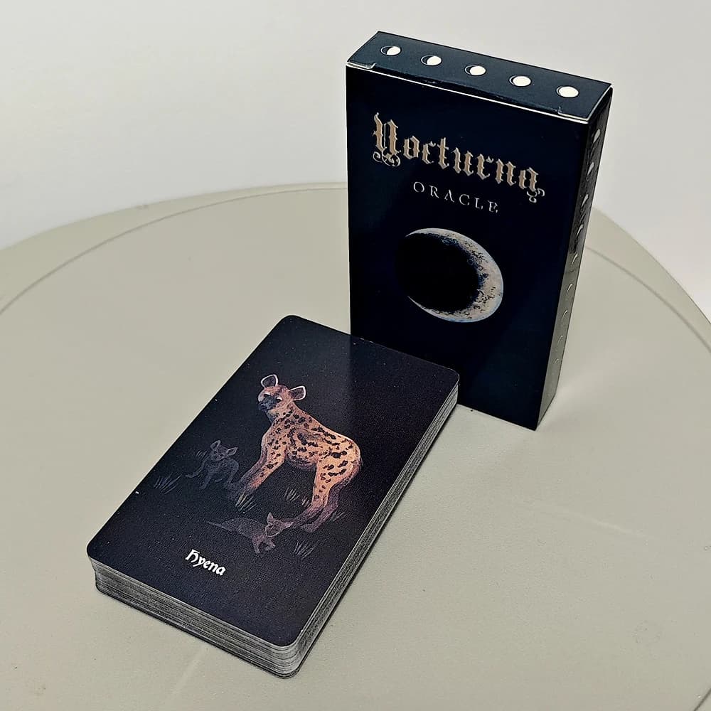 Nocturna Oracle Deck 10,3*6 cm 48 pezzi di carte Oracle