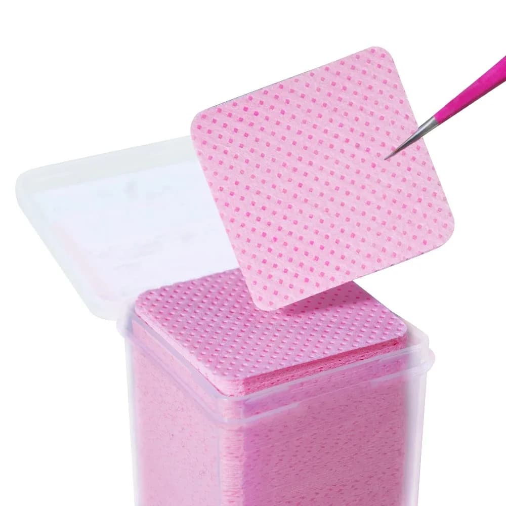 200 salviette struccanti per smalto gel, senza pelucchi, in cotone, per manicure, strumento per il trucco, all'ingrosso