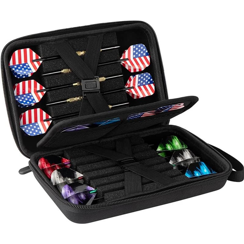 New Storage Organizer Holds 12 Darts And Tips (Cases Only) Dart Case Holder Bag For 12 Pcs Steel And Soft Tip Darts SetAcc