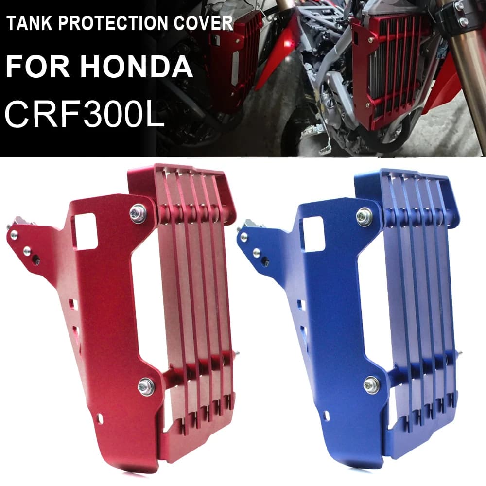 Protezione per Serbatoio Moto, Griglia Protettiva Laterale Anteriore per Radiatore per Honda CRF300L CRF 300 L 300L