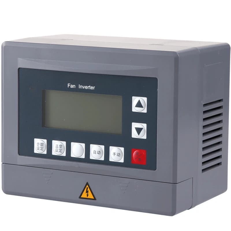 Ventola a vuoto Convertitore di frequenza 380V Regolatore automatico di controllo della temperatura Coltivazione in serra 1,5 kW trifase