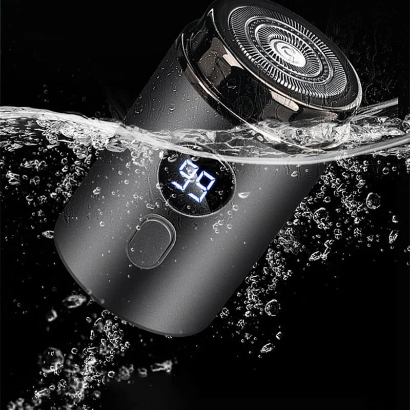 Men's Electric Shaver Charge USB Mini Pocket Travel Shaver Bagnato-Silk Comfortable Easy Travelling Barba Haircuts for Body Pocket Shaver
