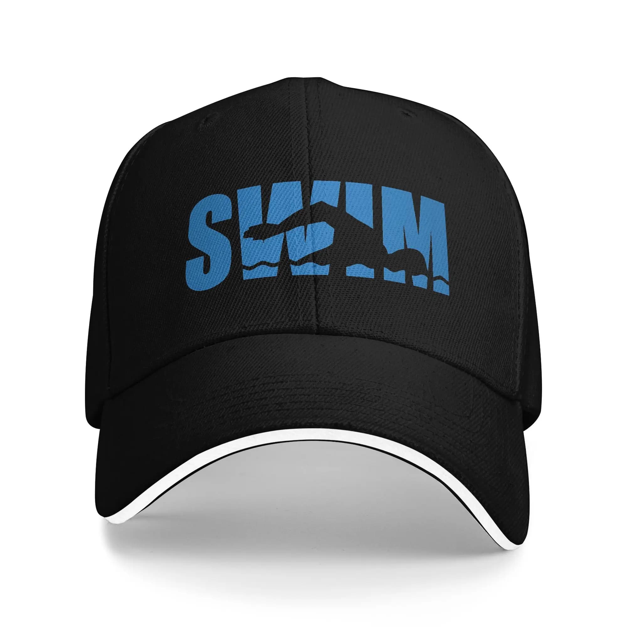 Vintage Golf Hat I just wanna dive Swim ship kpop, unisex, with snapback closure, formal gift for golf, sun hat