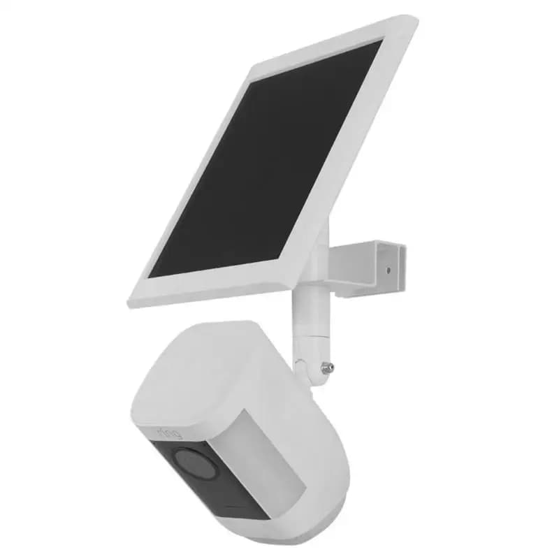 Mounting 652F adjustable external surveillance for solar panel cameras Double function eaves bracket with a