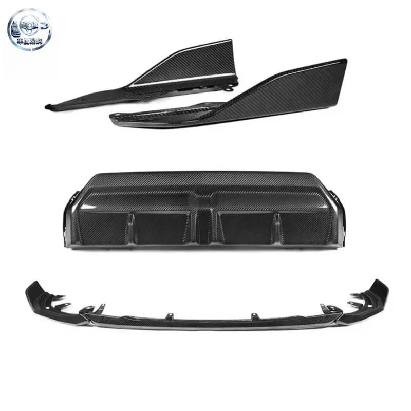 For BMW 2 Series G42 M240I MP Style Carbon Fiber Front Lip/splitter Rear Diffuser Side Skirt Conversion Kit