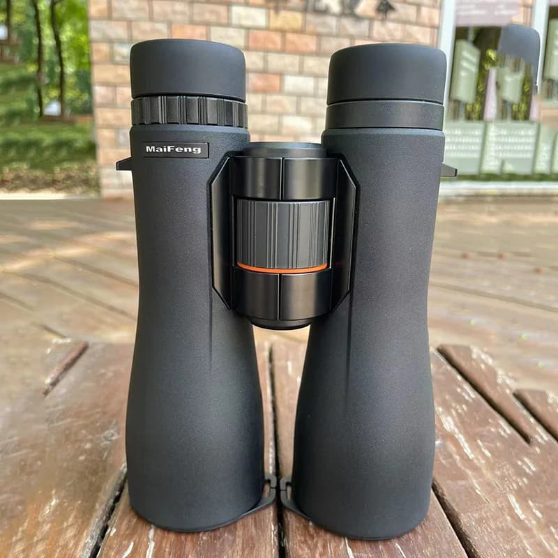 Binocolo originale Maifeng 10X50 12x50 Telescopio professionale Obiettivo HD impermeabile Bak4 Prisma Ottica Vetro multistrato completo