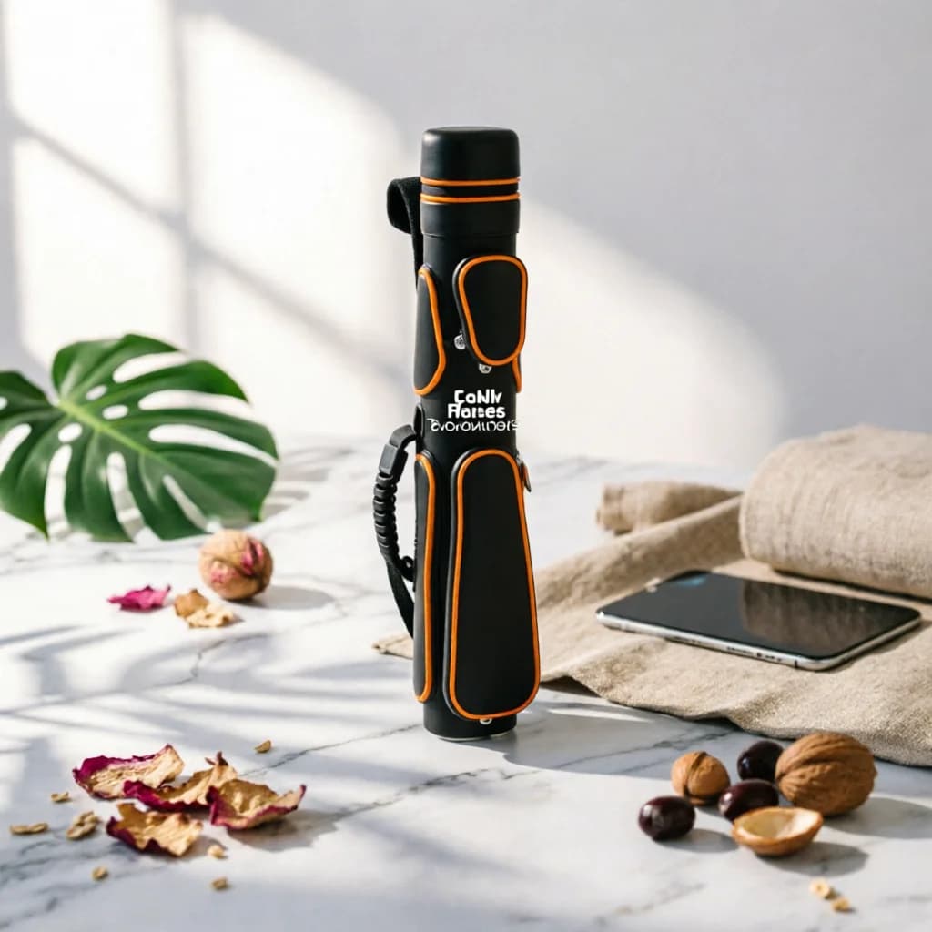 Borsa per Stecca da Biliardo Resistente all'Usura, Custodia per Stecca da Biliardo, Borsa a Tracolla per Attrezzatura Sportiva, Esterno Rigido per Viaggi