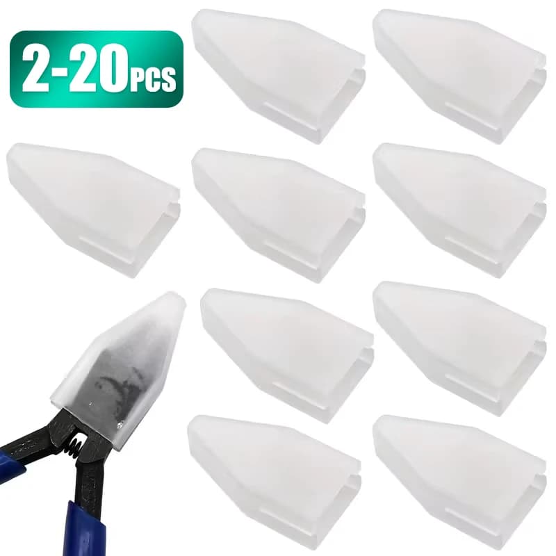 2-20PCS Universale 170 Pinze Diagonali Testa Coperture Protettive Forbici Elettroniche Pinze Mascella Protezione Contro Deformazione Usura
