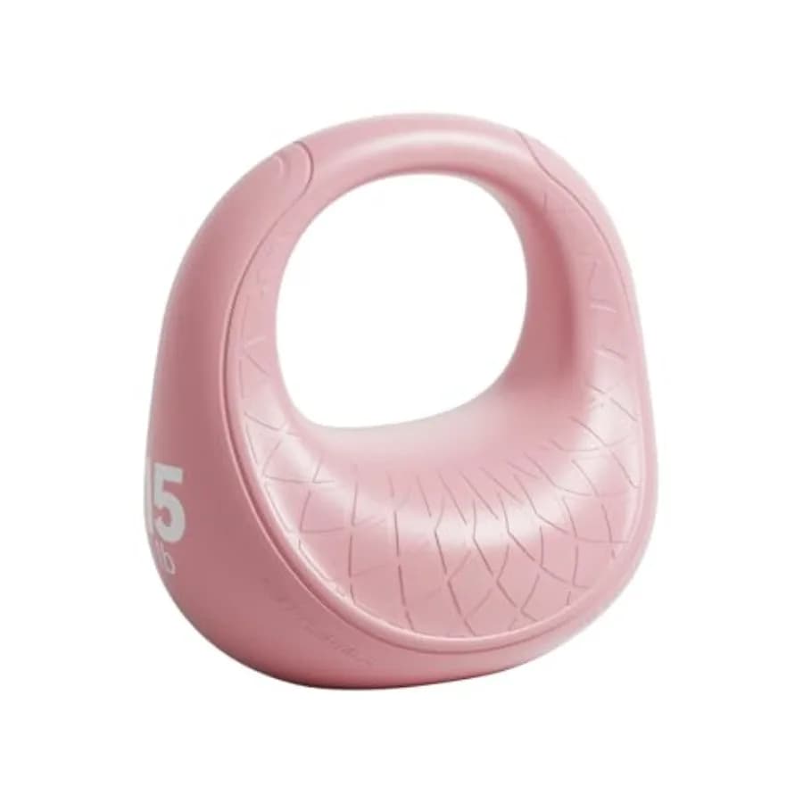Kettlebell Soft for Home Training with Anti-slip Grip and Padded Base, Lightweight, 6LB 10LB 15LB, Kettlebell Adjustable in Mu