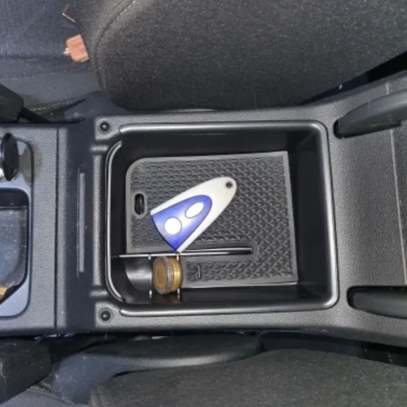 Vassoio portaoggetti per bracciolo auto, organizer per console centrale per Volkswagen VW Golf 8 MK8 2019-2022, accessori interni auto