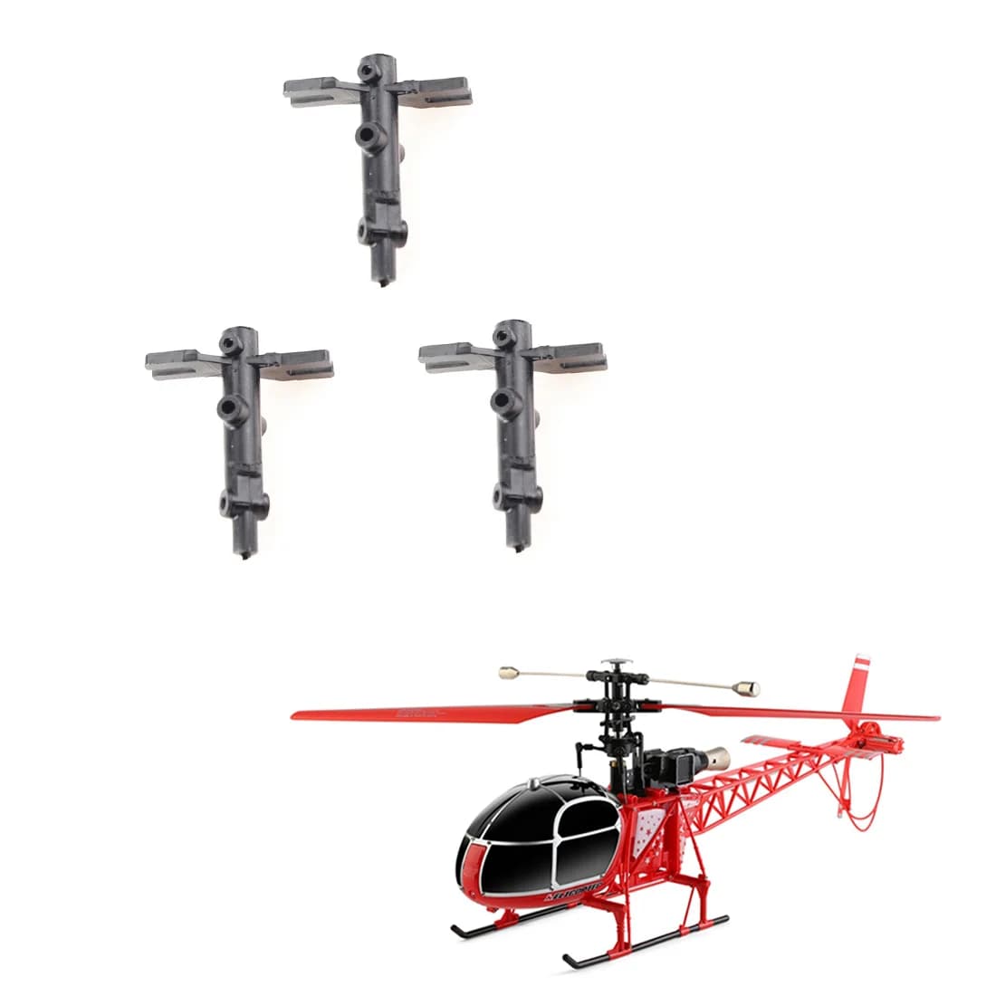 3 Pcs Albero Centrale Rotore Testa V912-08 Per Wltoys XK V912 V912-A V915-A RC Elicottero Parti di Aggiornamento Accessori di Ricambio