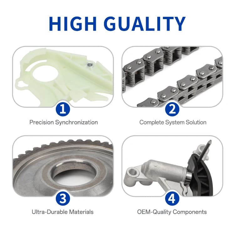 Timing Chain Kit With Oil Pump New OE 11417605366 Perfect Fit Auto Accessories For N20 N26 Car Models