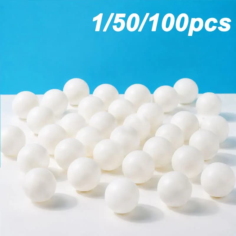 White Table Tennis Balls Ping Pong Balls For Beer Table Tennis Party, DIY, Decorations, and DIY Games 1/50/100pcs