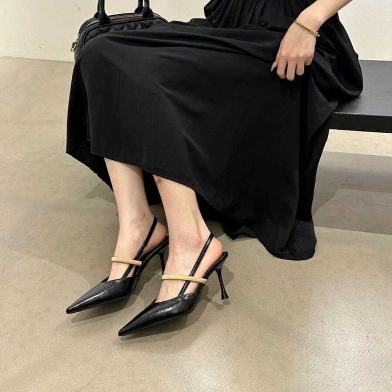 Sandali da donna firmati con tacco alto, comodi e antiscivolo, perfetti per camminare e fare shopping - Collezione Estate 2026