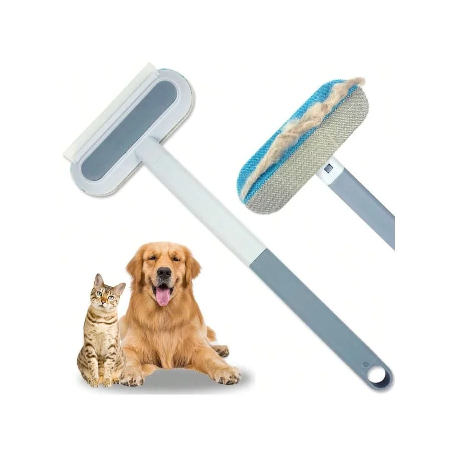 【Nuovo Arrivo】Spazzola Riutilizzabile per Rimuovere Peli di Animali Domestici, Rullo Anti-Pelucchi a Doppia Faccia per Peli di Cani e Gatti su Divano, Vestiti, Biancheria da Letto