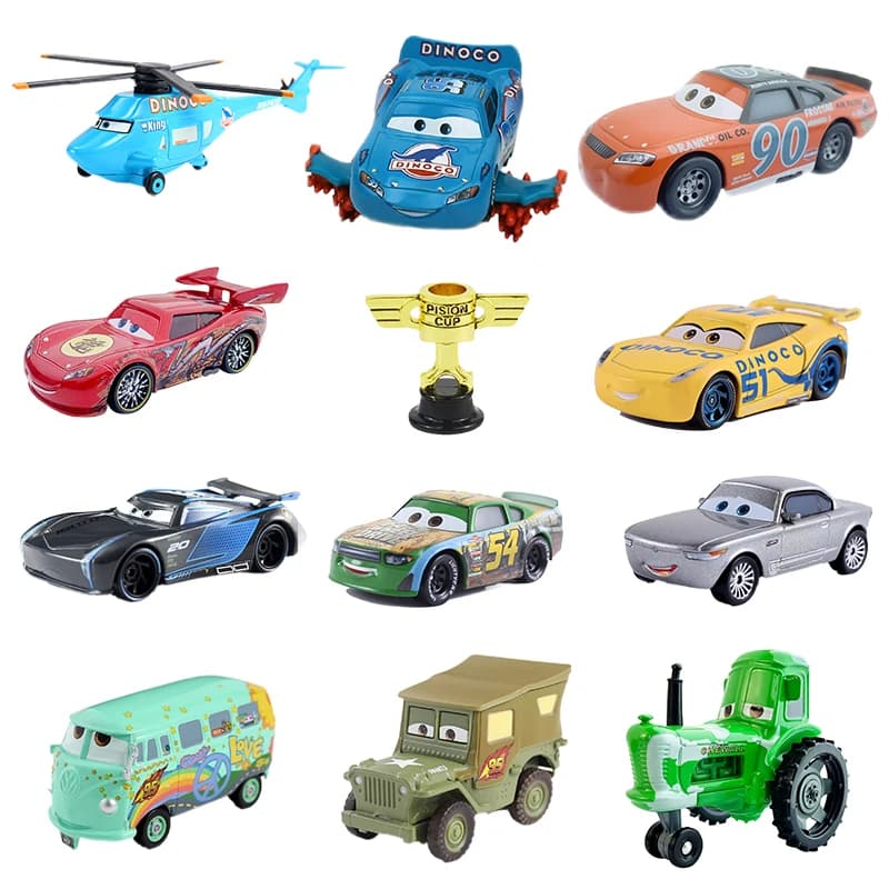 Auto 2 Metallo Disney Pixar 3 Re Aereo Coppa Cruz Ramirez Jackson Storm Sterling Fillmore Saetta Mcqueen Auto Giocattolo Modello Regalo Del Capretto