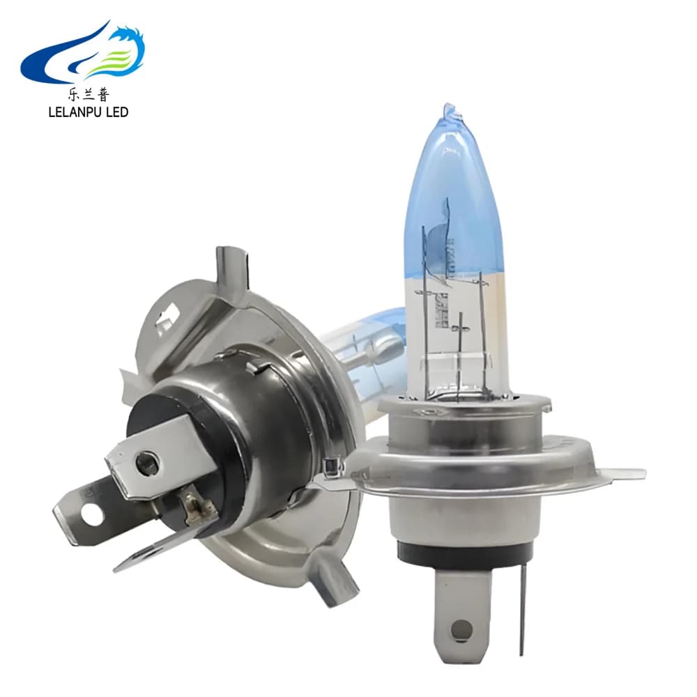 Lampadine Super LED Bianco 12V H4 Kit fari 100W 6000K Lampade per auto per auto Lampada allo xeno Faro per auto alogeno super luminoso