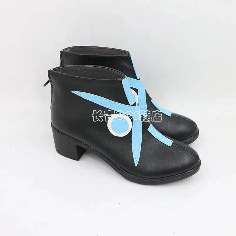 Scarpe Cosplay Stivali Fate/Grand Order Assassin Misteriosa Eroina X MHX Gam Accessori per feste di Halloween Personalizzazione6;d'3,h'7.b;