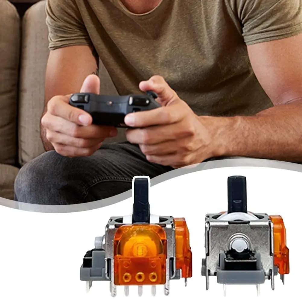 ThumbStick con sensore analogico 3D ad effetto Hall di ricambio per PS5 XboxS/WITCH PRO TMRAccessori per parti di riparazione del controller