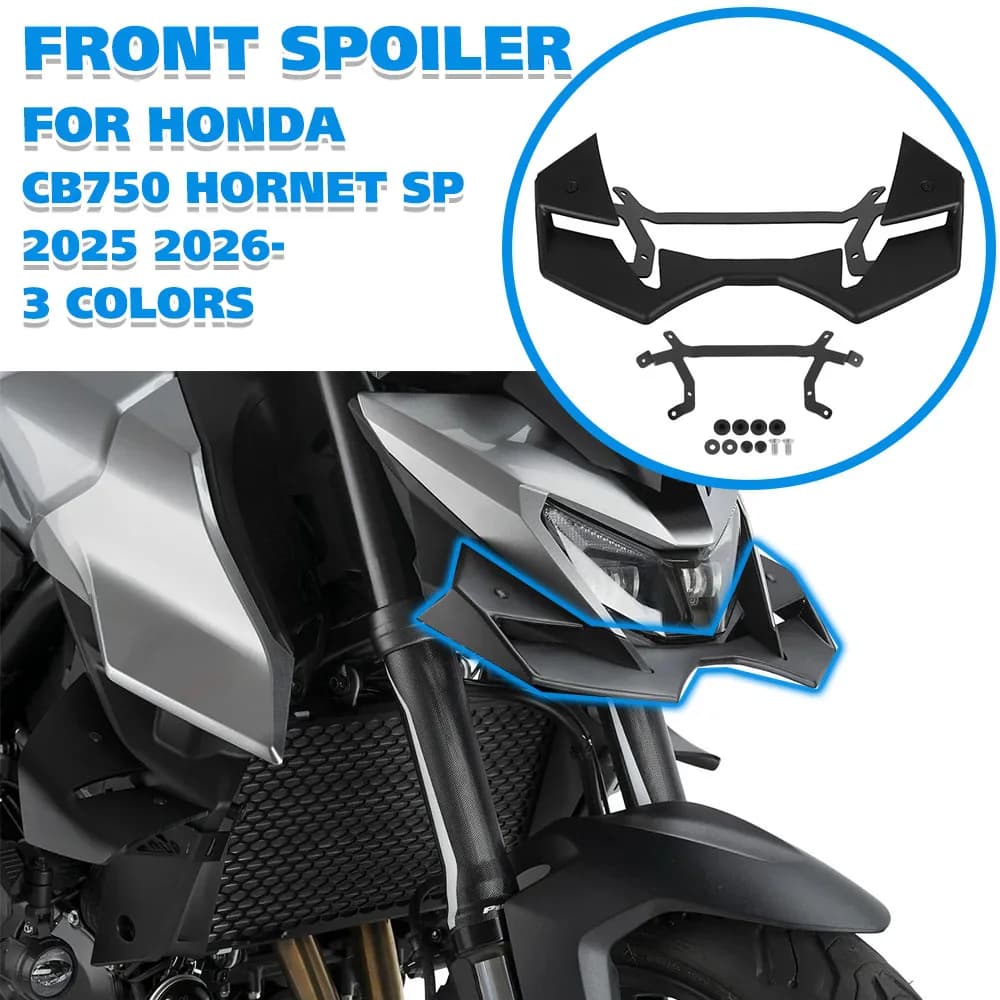 Spoiler Laterali Aerodinamici per Honda CB 750 CB750 Hornet 25 26 - Alette Anteriori Moto per Aerodinamica e Riduzione del Vento
