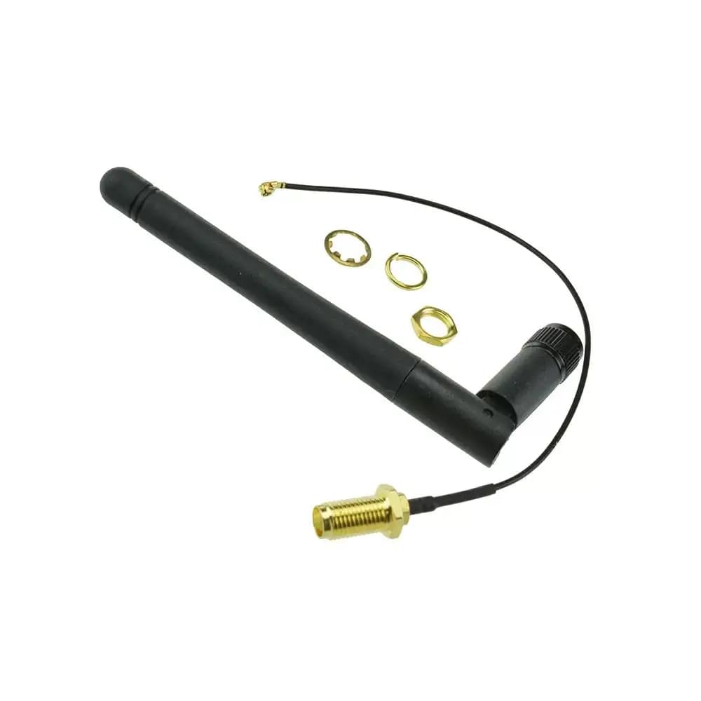 Antenna IVAN 2.4G piegata modulo wifi Bluetooth Antenna ZigBee linea di alimentazione da SMA a IPEX Antenna da 2,4 GHz