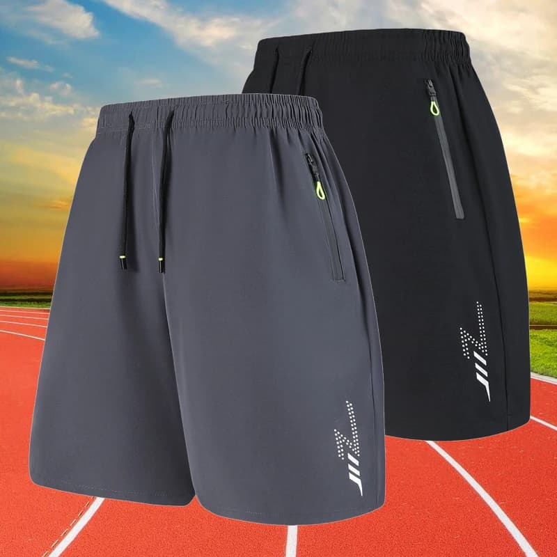 Training Shorts Polyester Quick Dry Drawstring Breathable Pants 1Pcs Men Gym Workout Lightweight Relaxed