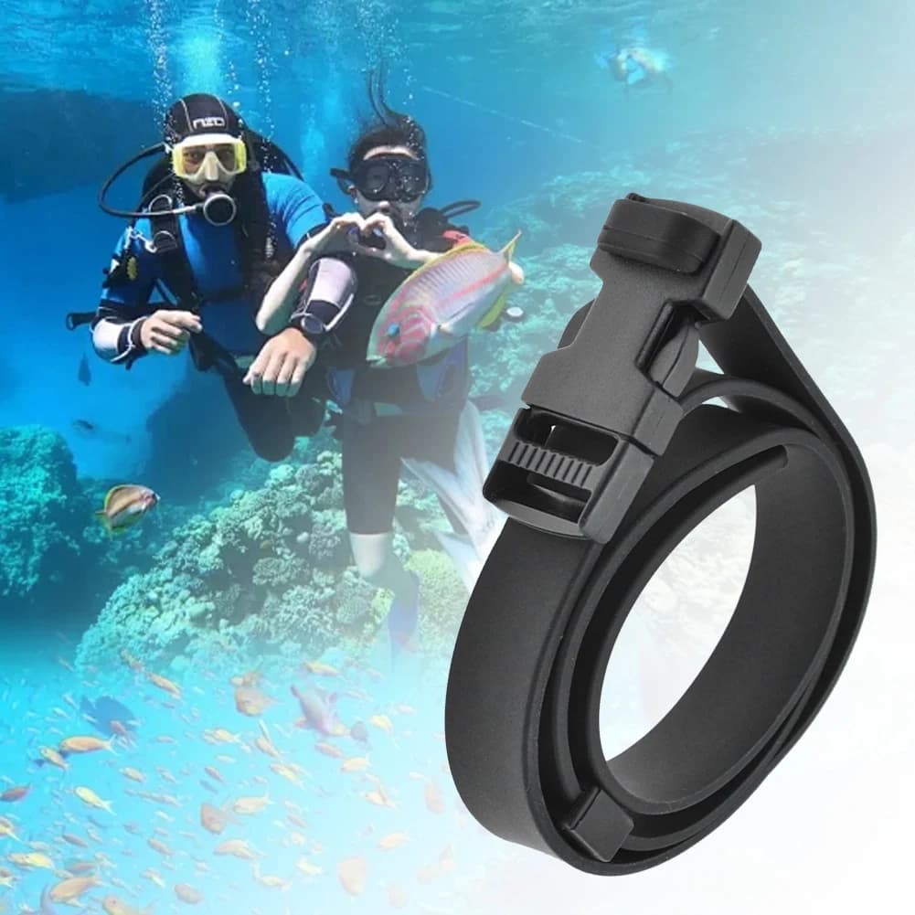 Snorkeling Replacement Strap Quick Release Spearfishing Knife Strap Adjustable Scuba Diving Knife Holder for Underwater Diving
