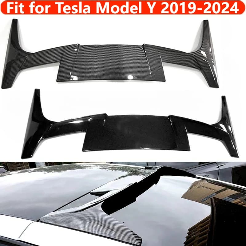 Deflettore Aria Tetto Posteriore Spoiler Bagagliaio Alettone Tuning Per Tesla Model Y 2019-2024