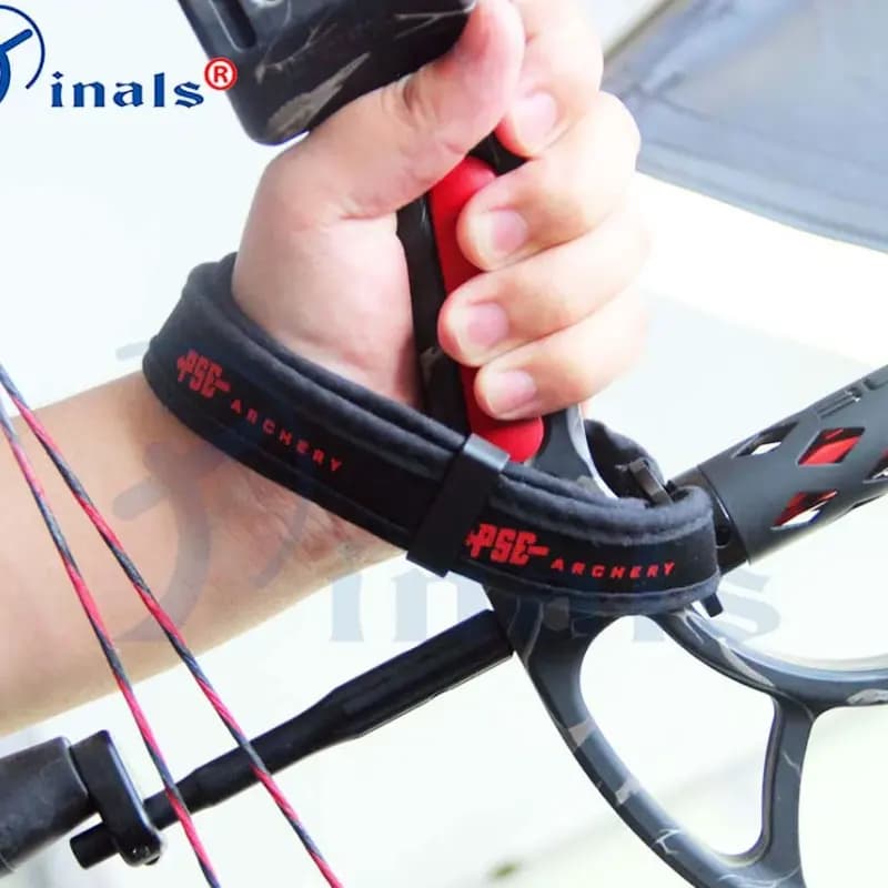 Cinghia da Polso Regolabile in Nylon Morbido per Arco Compound e Arco Ricurvo, Accessori Sportivi per Caccia, Tiro e Pratica di Tiro al Bersaglio