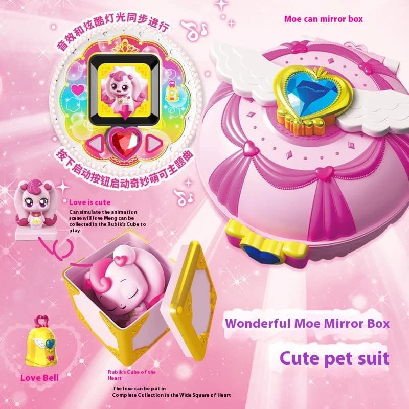Anime Teenieping Collectible Figure - Cartoon Doll Desktop Ornament Kids Gift Action Figure Toy for Collection