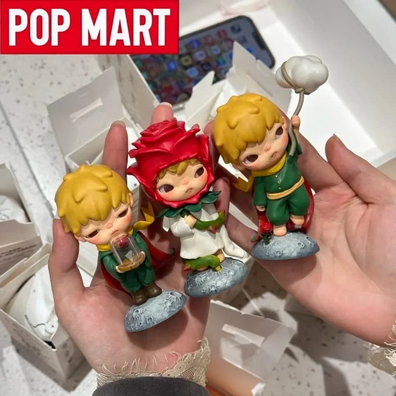 POP MART Hirono X Le Petit Prince Serie Scatola cieca Giocattoli Scatola misteriosa Figura anime Simpatico giocattolo da tavolo Ornamento Regalo di compleanno a sorpresa