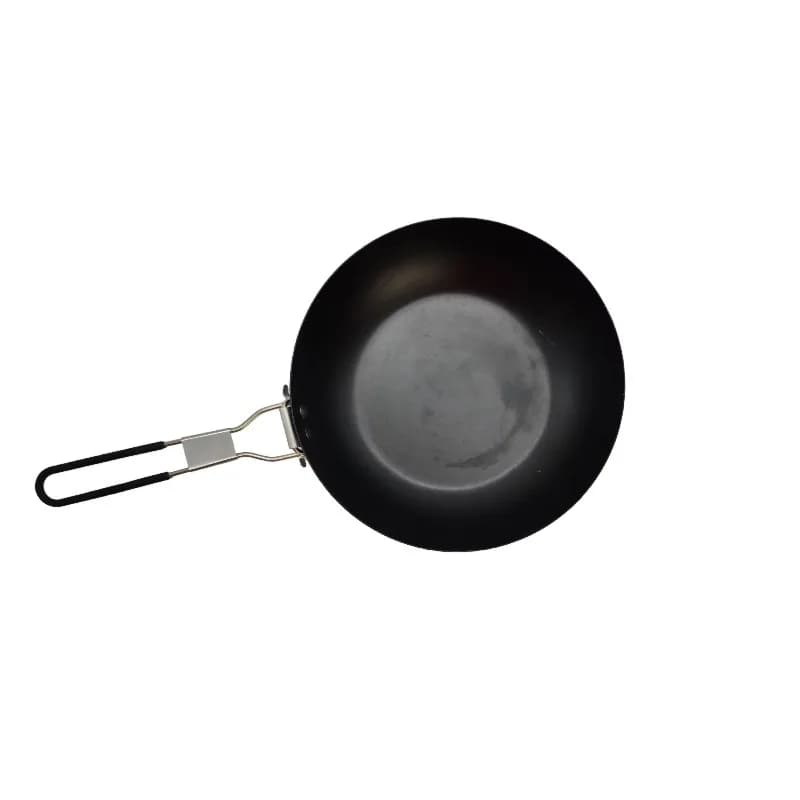 9.5 Inch Carbon Steel Plate with Foldable Handle