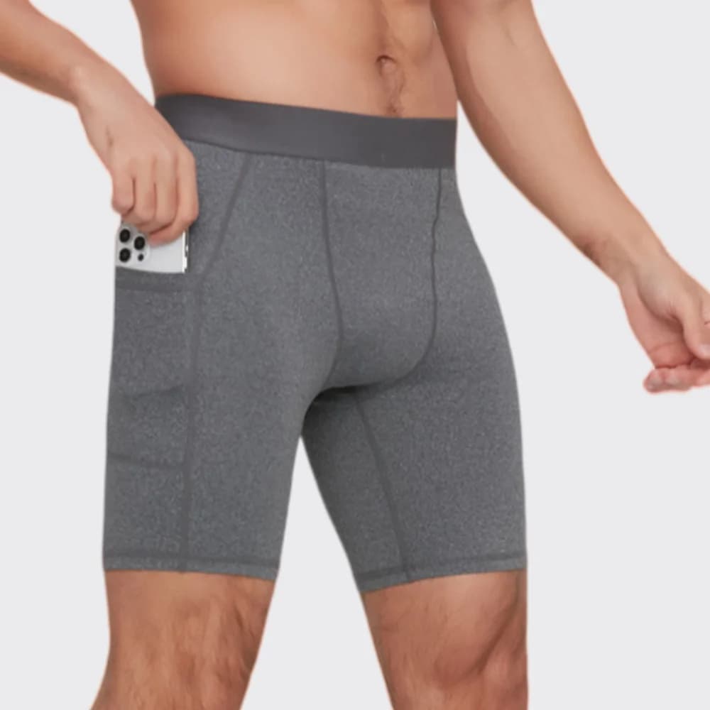 Men Bodybuilding Shorts Fitness Workout Gym Jogging Male Summer Elastic Compression Tights Skinny Leggins Outdoor Hombre Shorts
