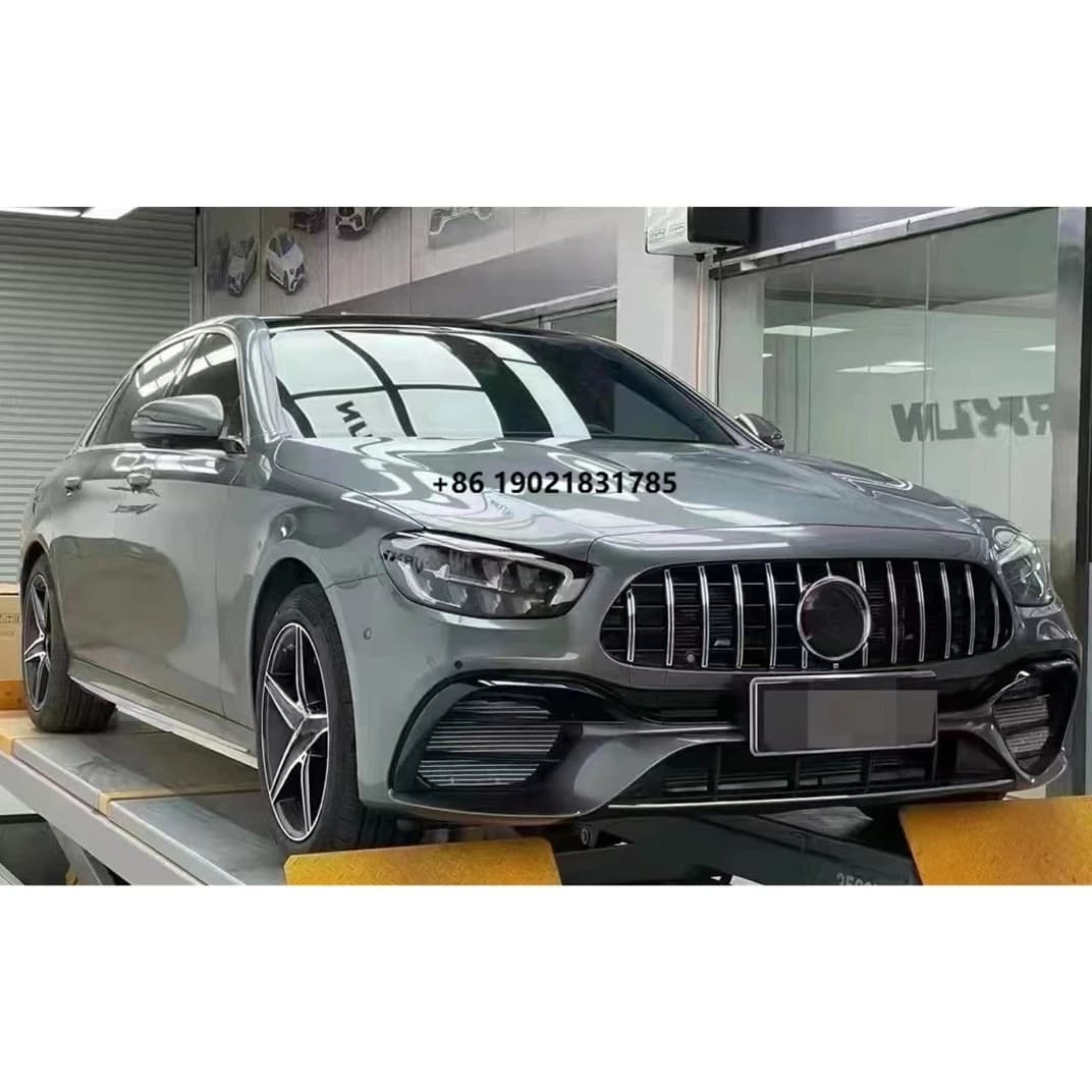Hot Selling Body Kit for E Class W213 2020-202 to Front Bumper with Grille ,rear Diffuser with Exhaust Pipe