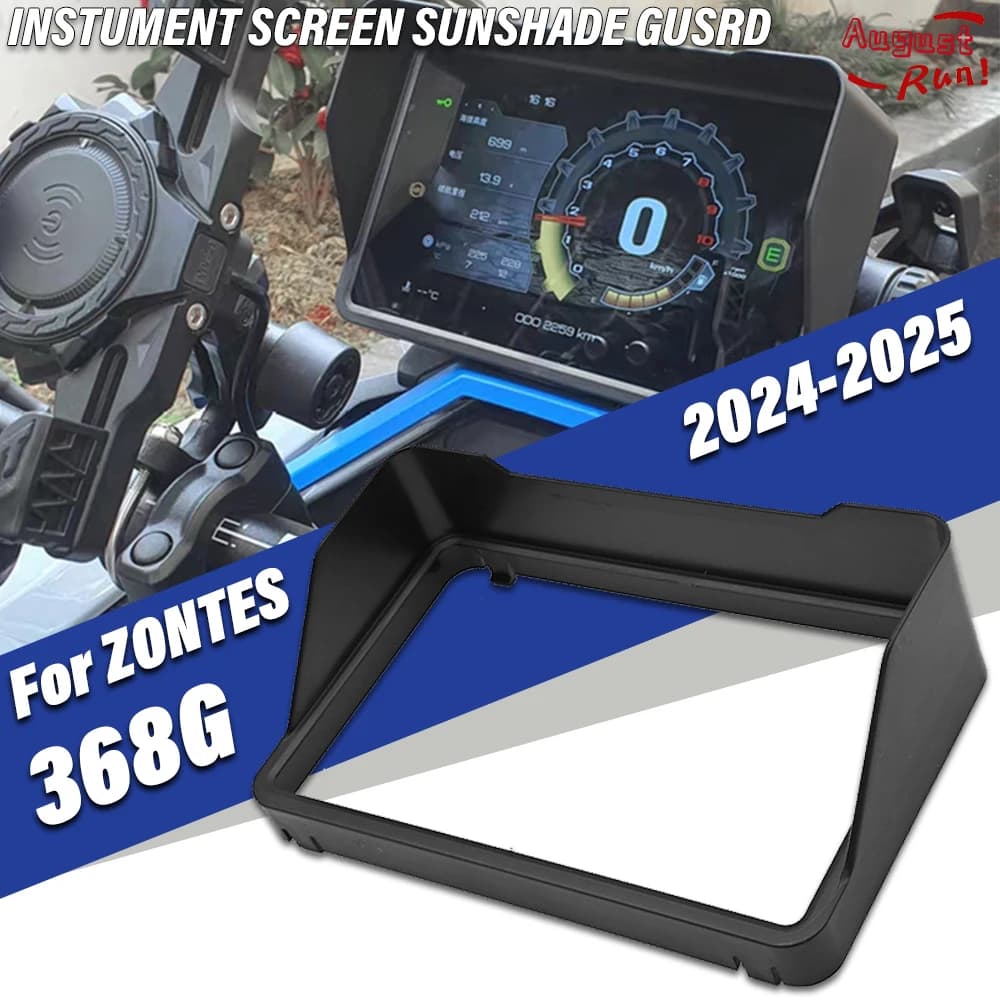 Per ZONTES 368G Moto Visiera Parasole Copertura Strumento Schermo Parasole Protezione Cruscotto G368 368g