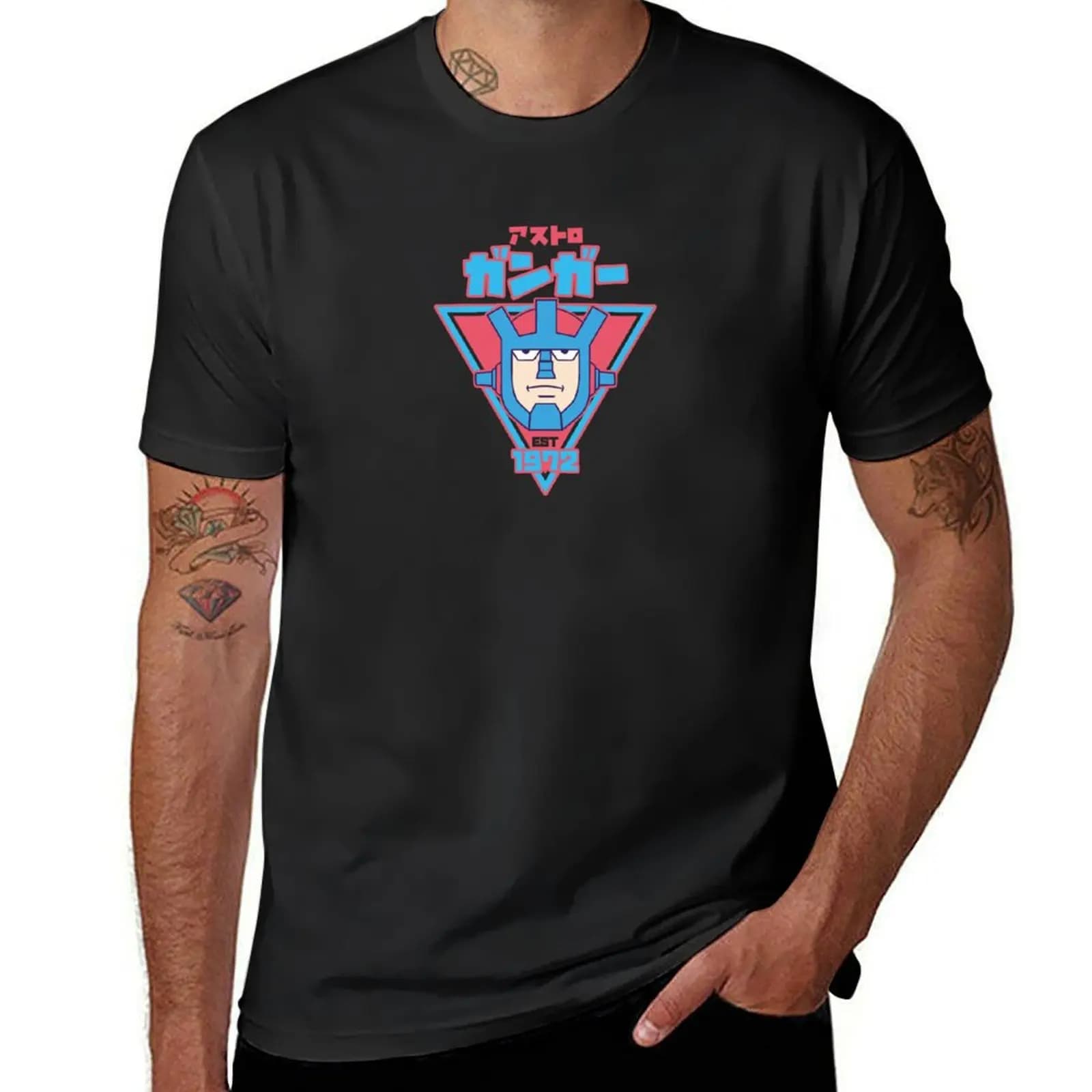 280 Astroganga Icon t-shirt kawaii vestiti vestiti vintage magliette ad asciugatura rapida per uomo pack