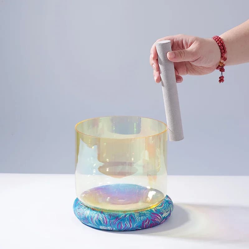 Clear 432Hz Crystal Singing Bowls Quartz Sound Therapy Instruments for Healing Sound Healing Instruments