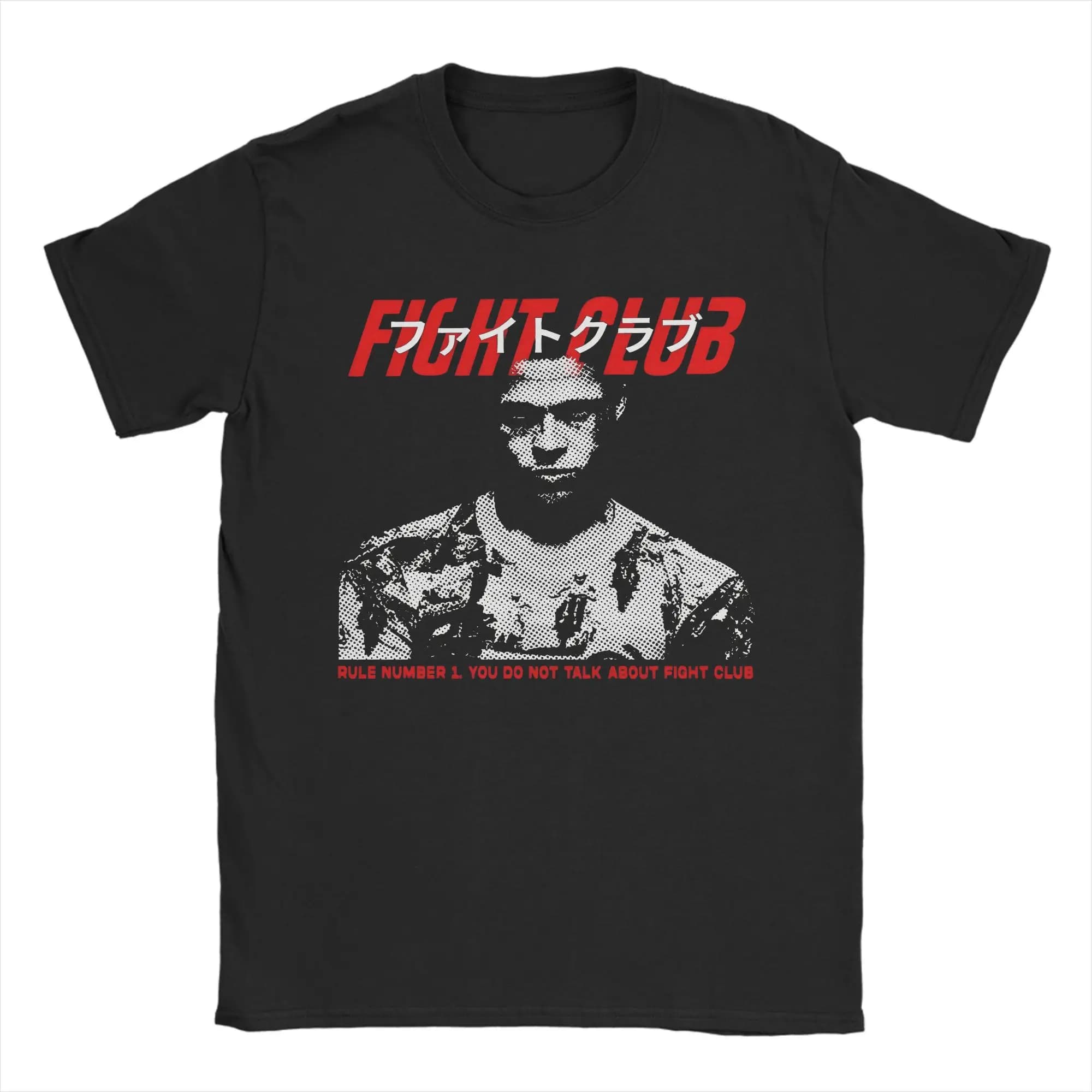 Maglietta Fight Club Tyler Durden per uomo e donna, abbigliamento in cotone, divertente, a maniche corte, girocollo, magliette classiche
