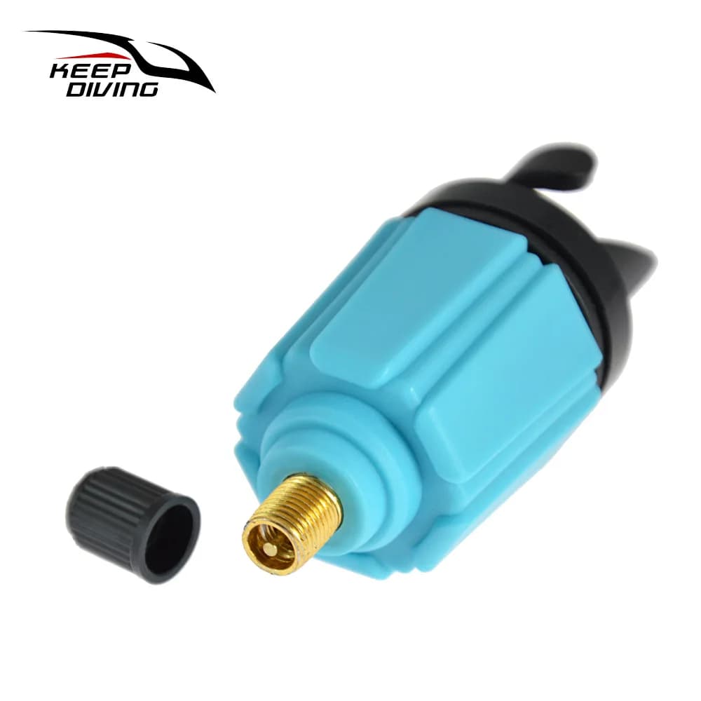 Adattatore per valvola SUP Standup Paddle Board Adattatore per pompa gonfiabile per canoa Kayak Accessori per adattatore per valvola dell'aria
