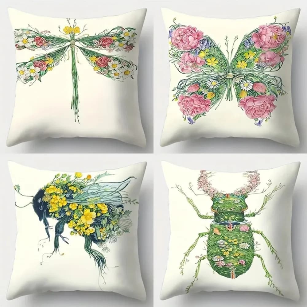 Fodera per cuscino decorativa moderna e semplice a doppia faccia, quadrata, per divano, camera da letto, soggiorno, decorazioni per la casa