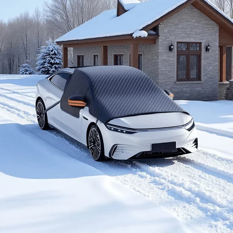 Parasole e Protezione Antineve per Parabrezza Auto, Copertura Impermeabile per Parabrezza Anteriore